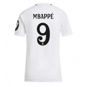 Real Madrid Kylian Mbappe #9 Domaci Dres za Ženska 2024-25 Kratak Rukavima